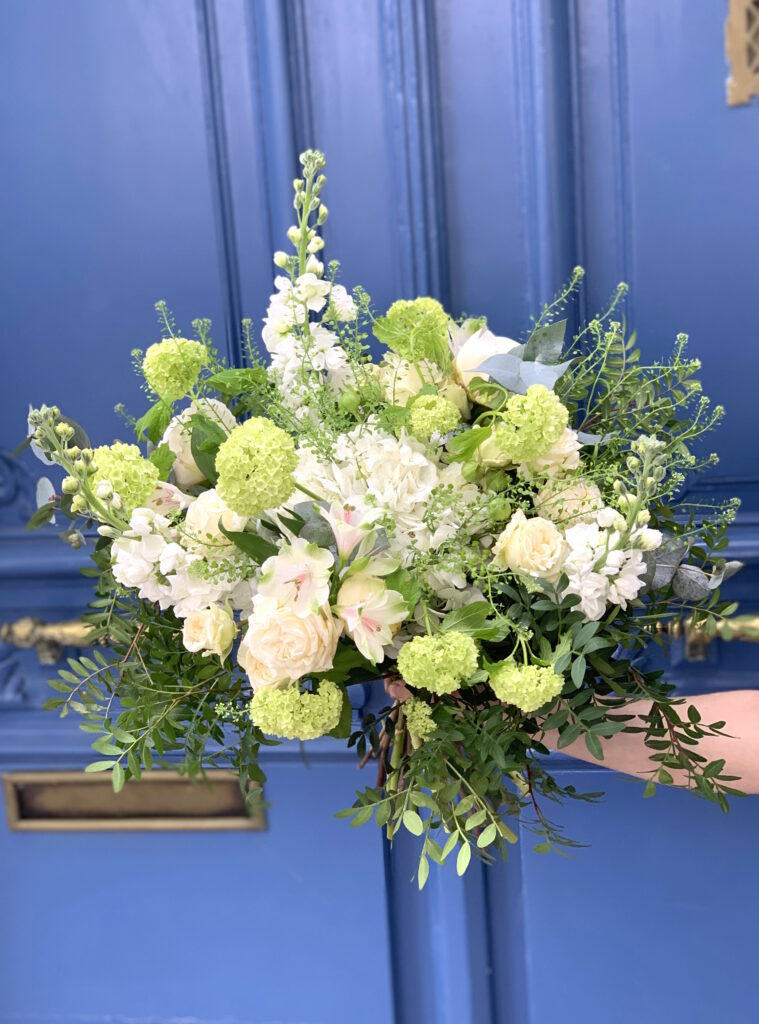 bouquet blanc Paris