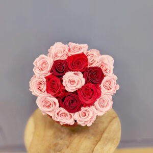 boîte de roses éternelles