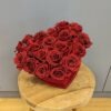 boîte coeur de roses éternelles