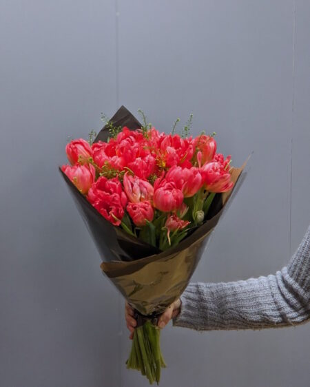 grand bouquet de tulipes