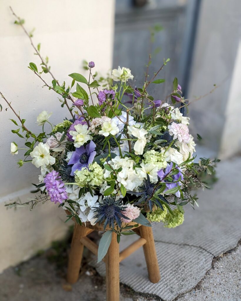 Rustic funeral cushion