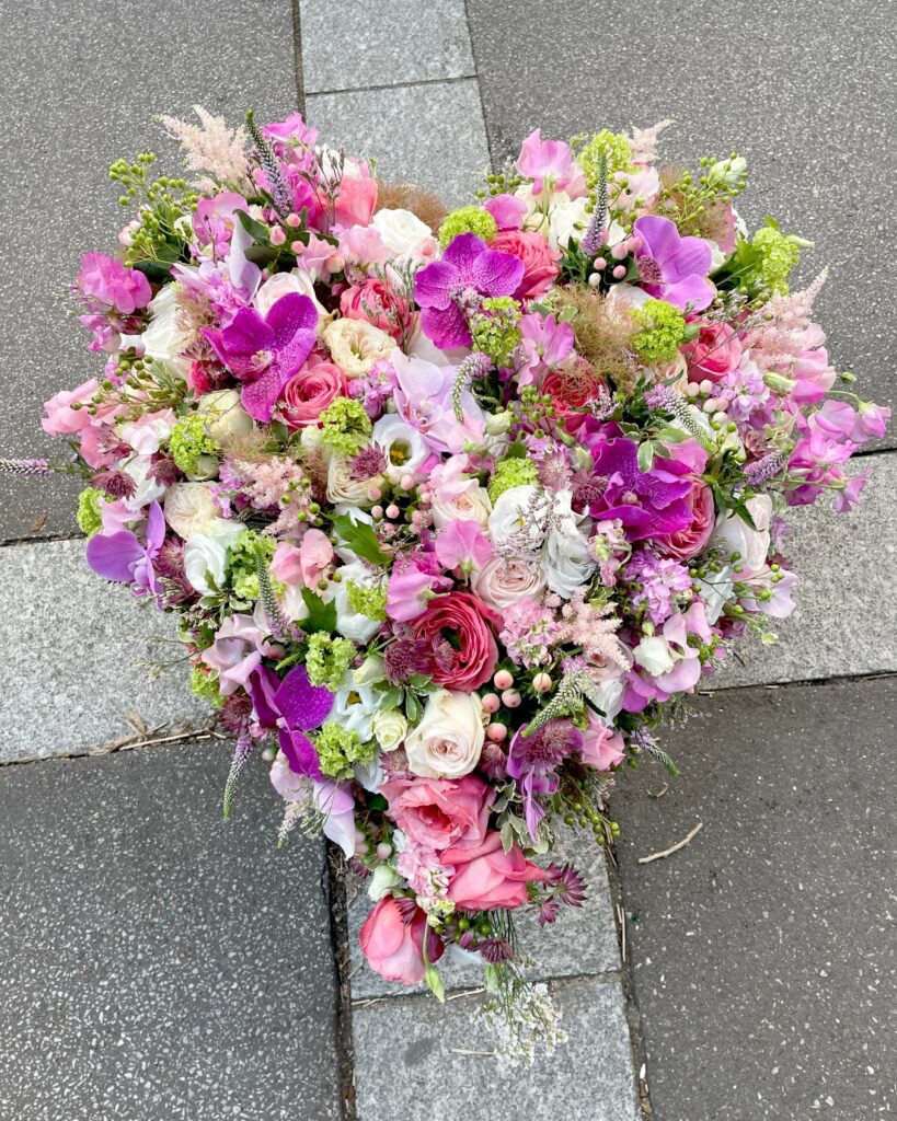 Composition florale pour obsèques