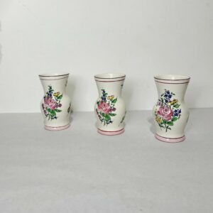 Série de 3 Vases Lunéville