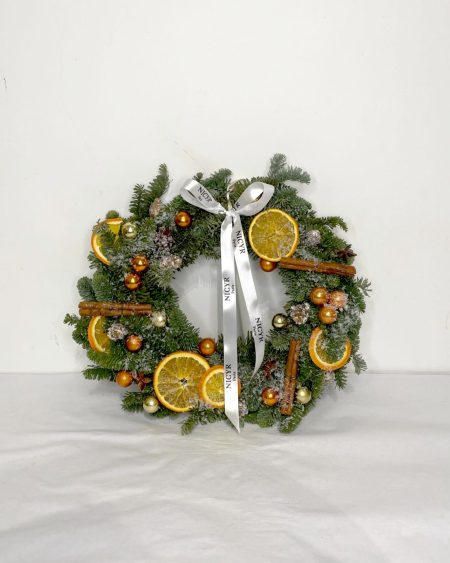 Couronne Cuivrée "Gingerbread"